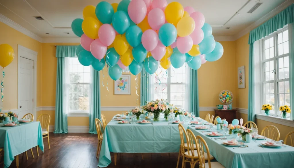 décoration baby shower
